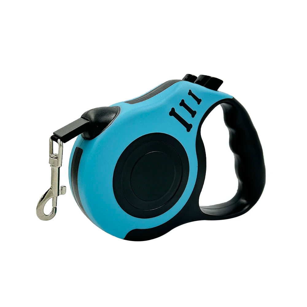 1Pc/3Pcs 3M 5M Dog Leash for Small Dogs Cat Automatic Retractable Nylon Lead Puppy Outdoor Travel Walking Hiking Traction Rope