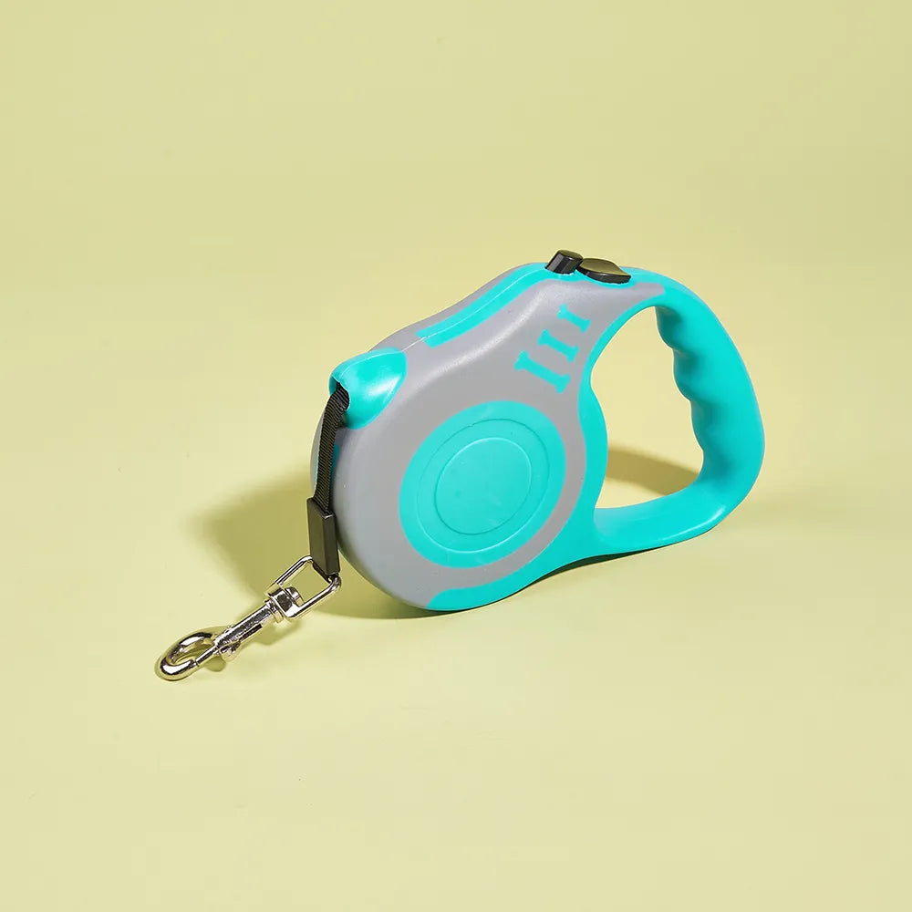 1Pc/3Pcs 3M 5M Dog Leash for Small Dogs Cat Automatic Retractable Nylon Lead Puppy Outdoor Travel Walking Hiking Traction Rope
