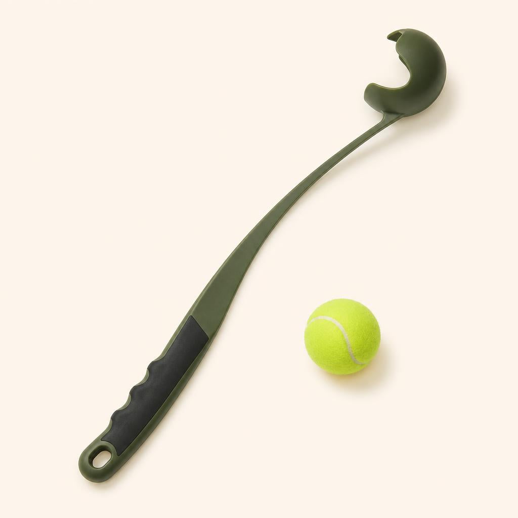 Lance-balle pour chien – lanceur de balle et balle de tennis